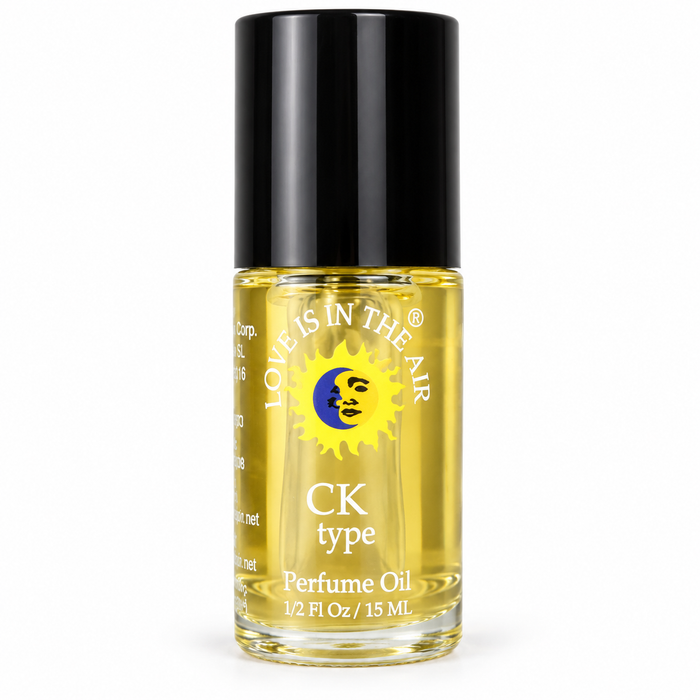 Love Is in the Air CK type perfume oil, 15 mL bottle