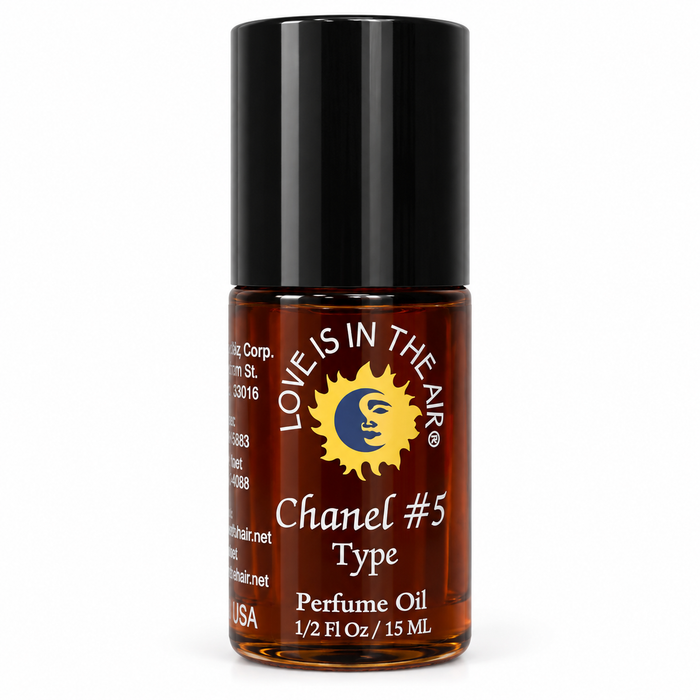Love Is in the Air Chanel #5 type perfume oil, 15 mL bottle