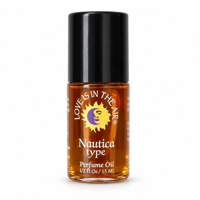 Love Is in the Air Nautica type perfume oil, 15 mL bottle