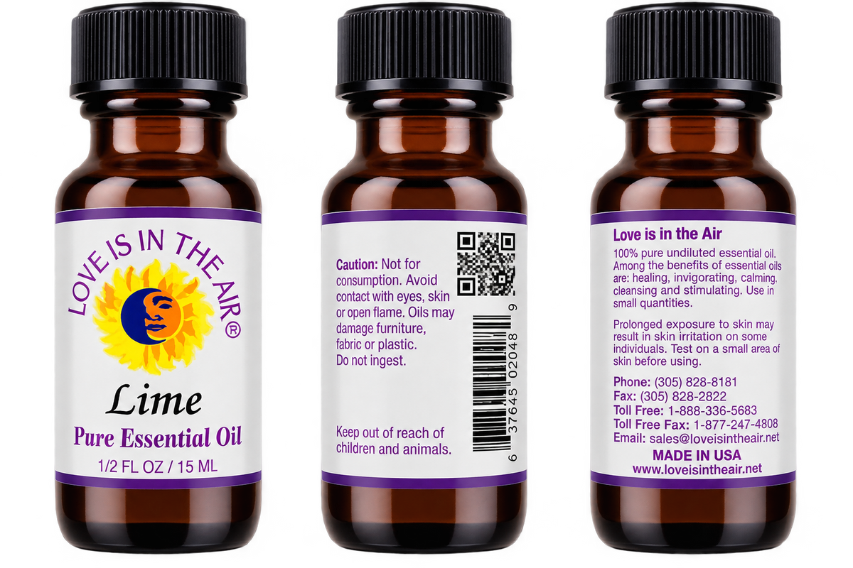 Lime Pure Essential Oil 15 mL by Love Is In The Air